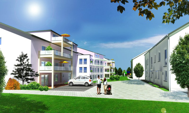 Eigentumswohnung mit Terrasse  zur idyllischen Lage, zwischen Dürener- und Ellerstraße in Solingen
